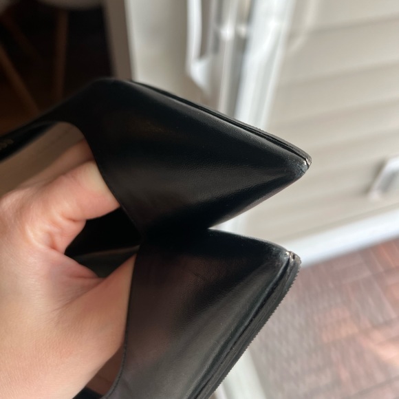 SOLD-Dior Black Heels (beautiful lightly worn!) - Picture 3 of 4